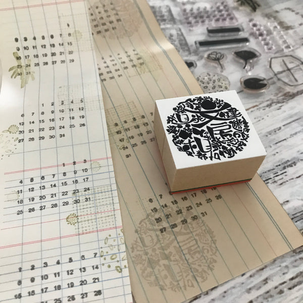 The Stationery Selection Original Rubber Stamp 001