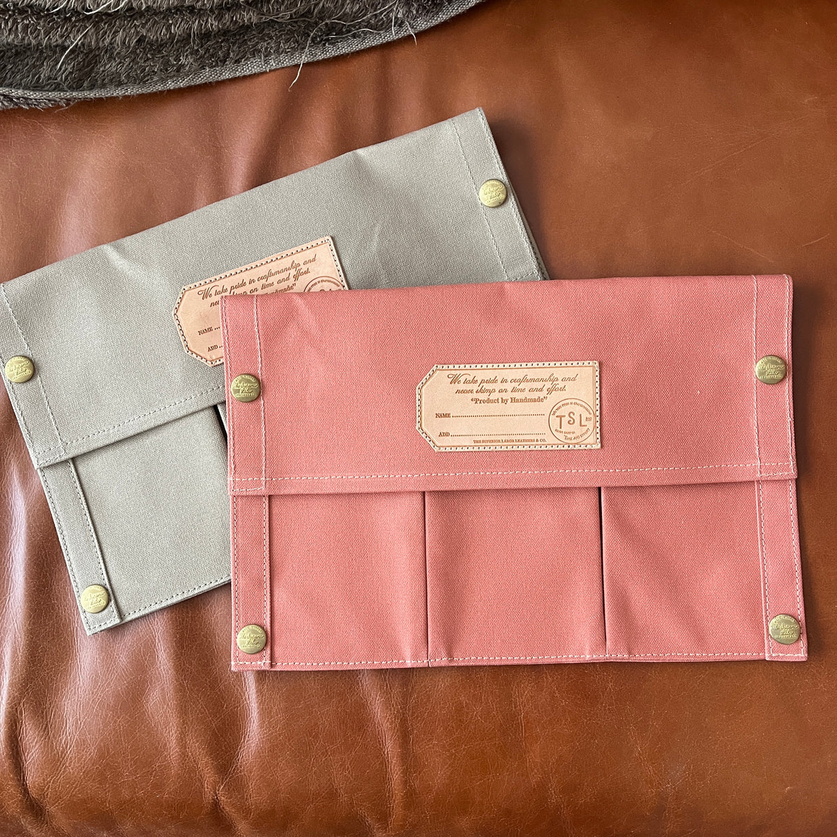 The Superior Labor Canvas Pencase Desktop Limited Edition Colors