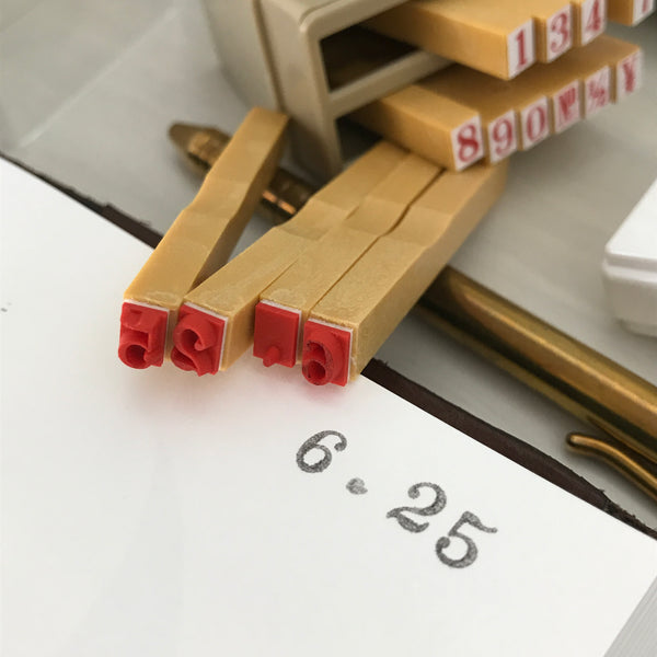 Shachihata Rubber Stamps No.2 No.3