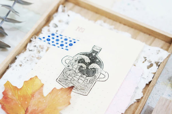 Black Milk Project Rubber Stamp Jar of Voyage - BMP005