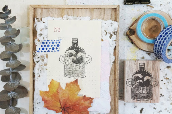 Black Milk Project Rubber Stamp Jar of Voyage - BMP005