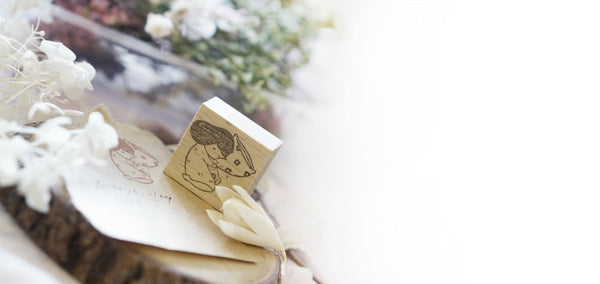 Black Milk Project KamiKami Stamps: KM02 - Goodnight (Flower Pillow)