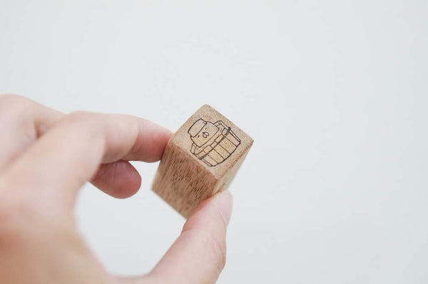 Black Milk Project Rubber Stamps: JM02 - Mini Kuma Onsen