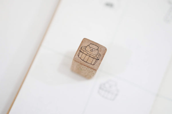 Black Milk Project Rubber Stamps: JM02 - Mini Kuma Onsen