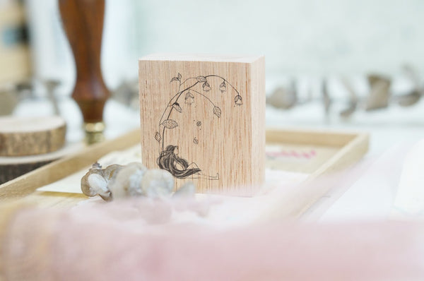 Black Milk Project Rubber Stamp BMP033 - Rest