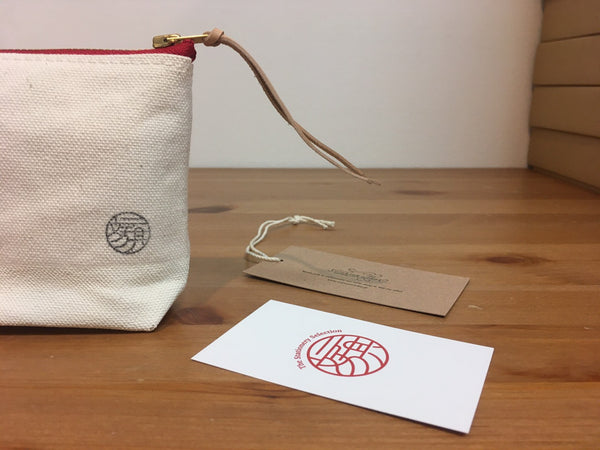 The Superior Labor - White Crane Pouch | Original & Limited Edition