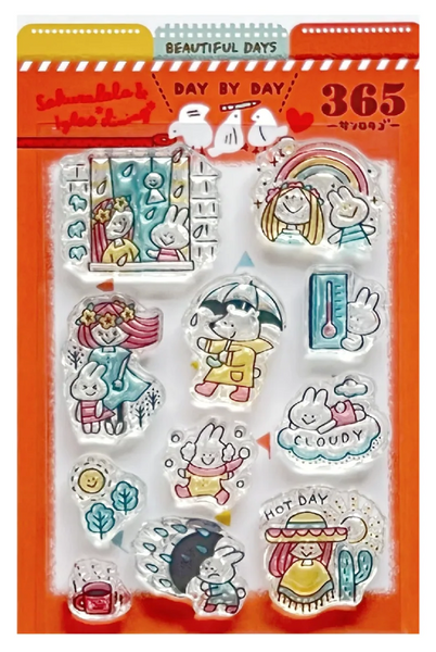 Sakuralala - 365 : Beautiful Days | Clear Stamp Set