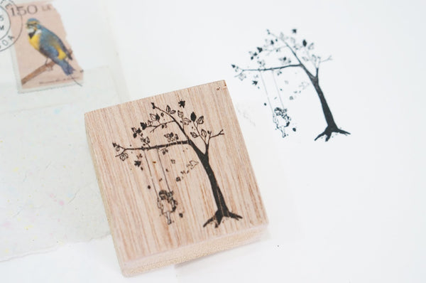 Black Milk Project Rubber Stamp BMP025 - Swing