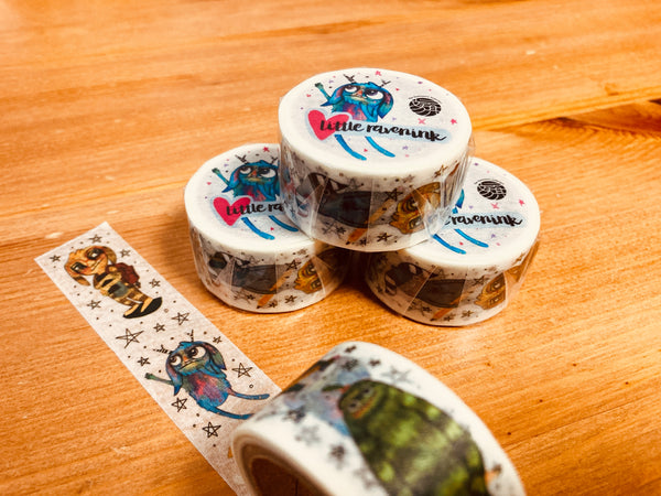 Courtney Diaz Little Raven Ink Washi Tape collaboration