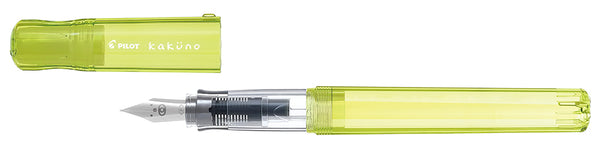 PILOT Kakuno Fountain Pen - Baby Yellow Fine and Medium Nib
