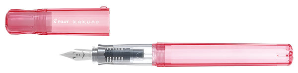 PILOT Kakuno Fountain Pen - Red Fine and Medium Nib