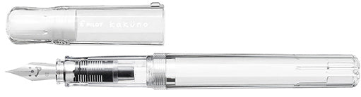 PILOT Kakuno Fountain Pen - Clear EF, F and M Nib