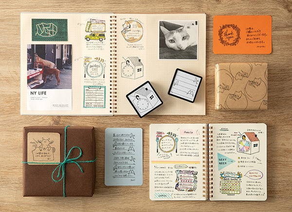 Midori Paintable Planner Stamp - 10 variants