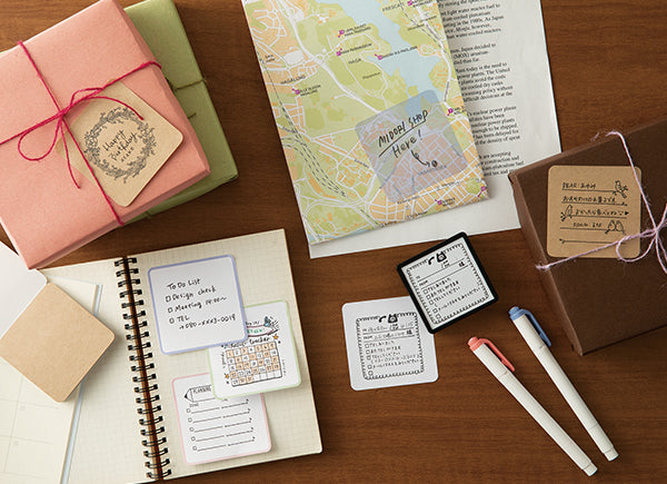Midori Paintable Planner Stamp - 10 variants