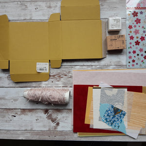 Creating a Journal using the supplies from March's Box | Post by Katrin Sizu