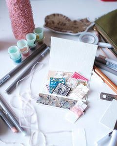 Mini folder for the Traveller or Snail Mailer | Blog Post by Connie