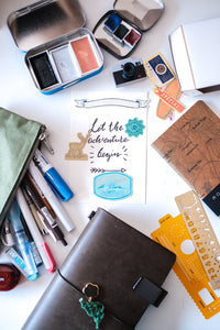 A Journaling Pack List For Busy Travellers! | Blog Post by Connie