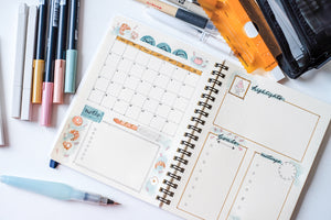 Bullet Journal March Set Up | Blog Post by Connie