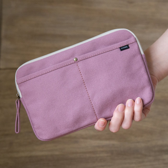 A6 Size Canvas Utility Pouch by Yuyake | Made in Japan – The