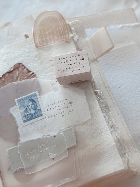 Little Ordinary People Rubber Stamp Series - Nove Production