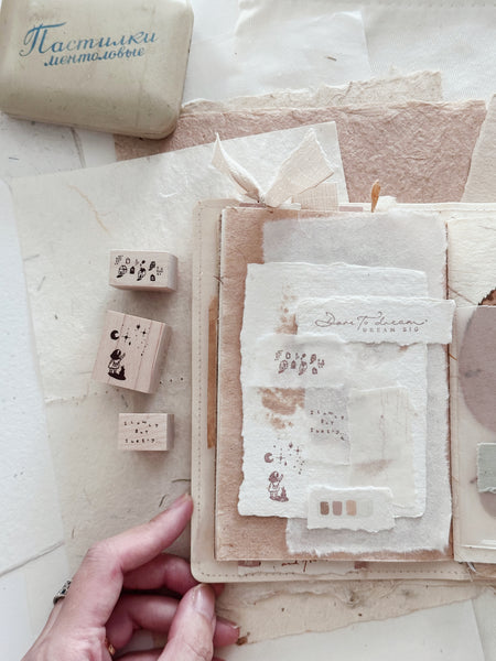 Little Ordinary People Rubber Stamp Series - Nove Production