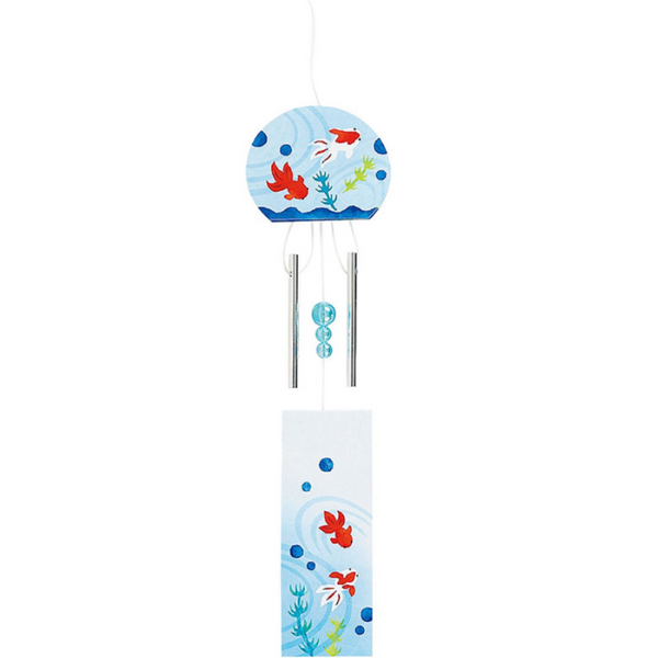 Sanrio Greeting Card - Kingyo Goldfish Wind Chime