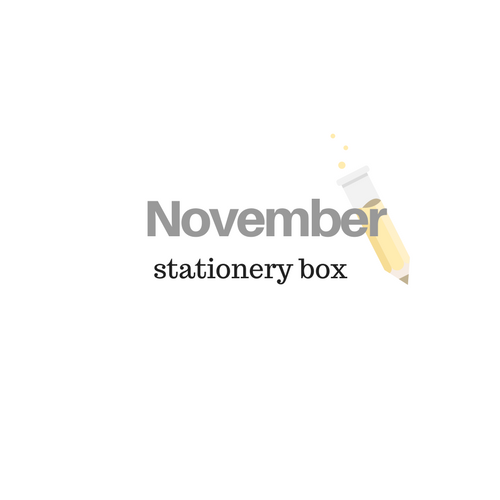 Monthly Stationery Boxes