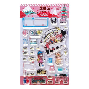 Sakuralala - 365 : Adventure in Japan | Clear Stamp Set