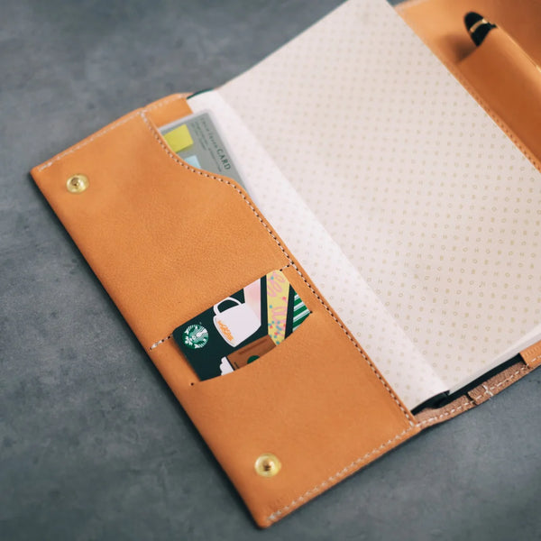 Hobonichi Weeks + MEGA Weeks Leather Notebook cover by &Liebe Made in Japan Tochigi Leather