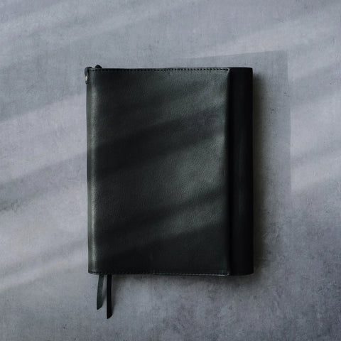 A5 Leather Notebook cover by &Liebe Made in Japan Tochigi Leather