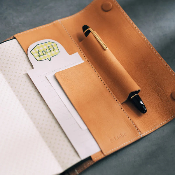 Hobonichi Weeks + MEGA Weeks Leather Notebook cover by &Liebe Made in Japan Tochigi Leather