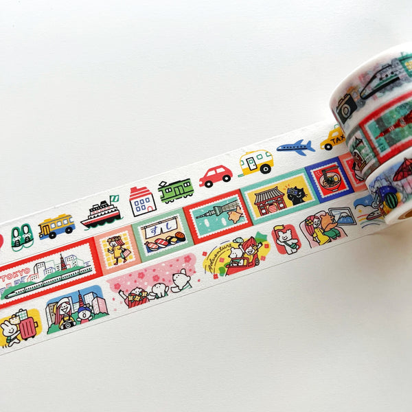 Sakuralala Gohobi Maste 365 Washi Tape: Adventure - Tokyo