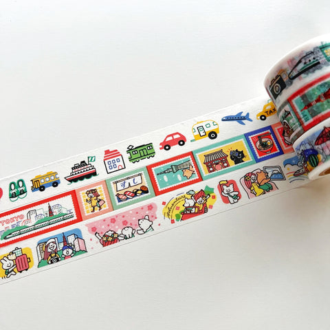Sakuralala Gohobi Maste 365 Washi Tape: Adventure - Tokyo