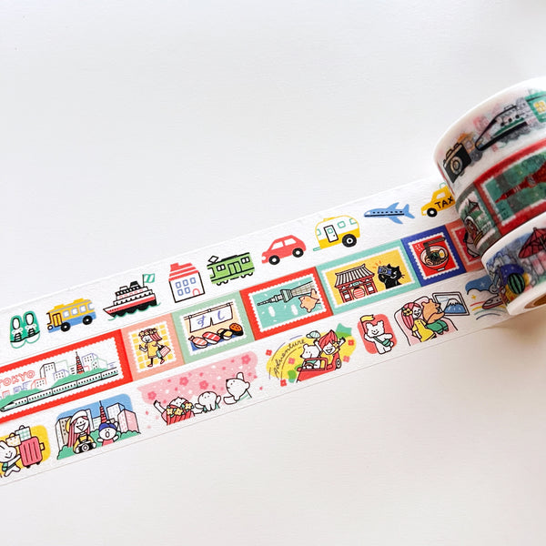 Sakuralala Gohobi Maste 365 Washi Tape: Adventure - Tokyo