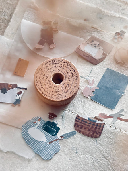 A. Round .03 Rubber Stamps  - Nove Production [3 variations]