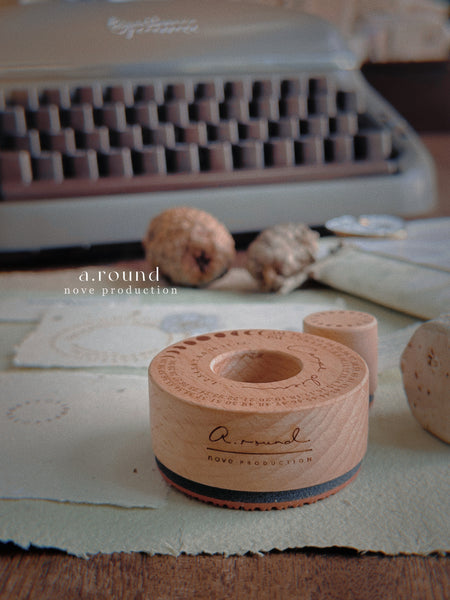 A. Round Rubber Stamps  - Nove Production [2 variations]
