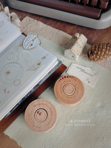 A. Round Rubber Stamps  - Nove Production [2 variations]