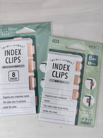 Midori Slim Index Clip - Copper
