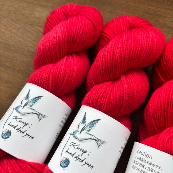 Knoop Hand Dyed Yarn (Japanese Yarn Dyer) Candy Pop 80