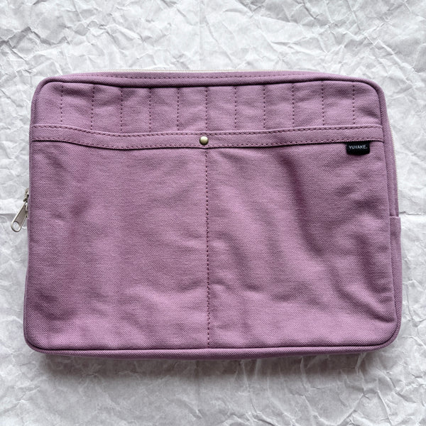 A5 Size Canvas Utility Pouch by Yuyake | Made in Japan