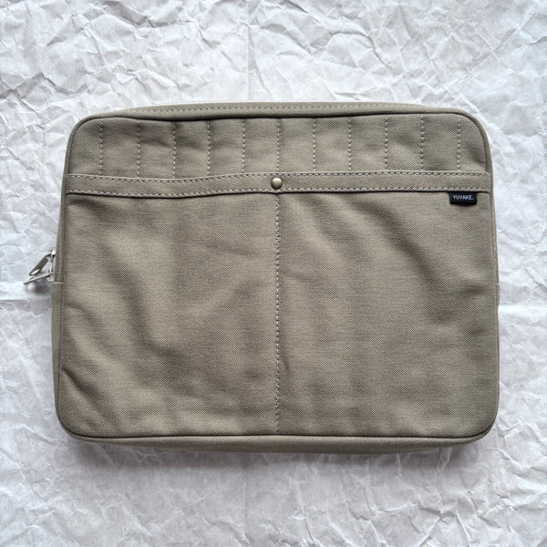A5 Size Canvas Utility Pouch by Yuyake | Made in Japan