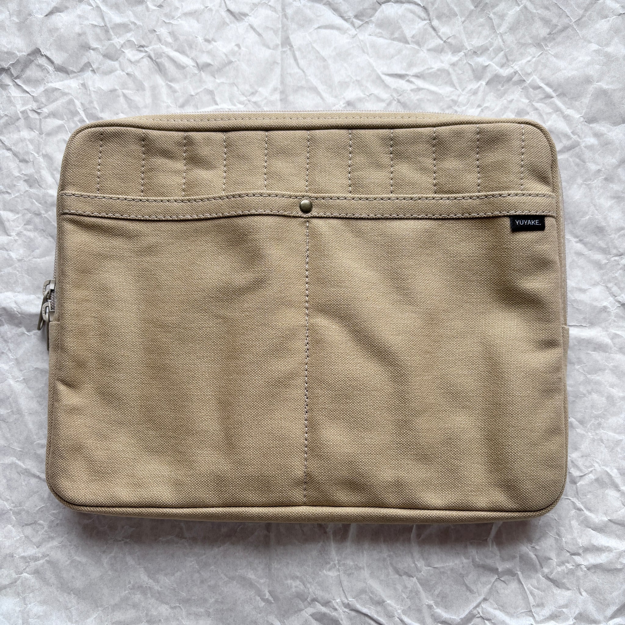 A5 Size Canvas Utility Pouch by Yuyake | Made in Japan