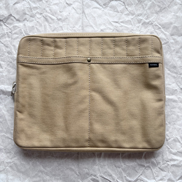 A5 Size Canvas Utility Pouch by Yuyake | Made in Japan