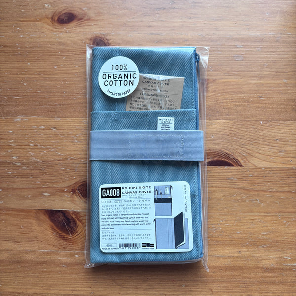 RO-BIKI NOTE CANVAS COVER | Yamamoto Paper [Various colors available]