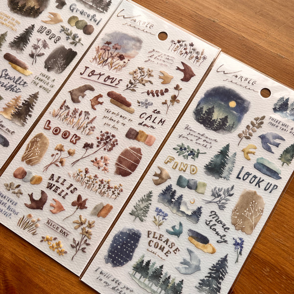 Stickers - Warble : Various Designs and Sticker Set Available