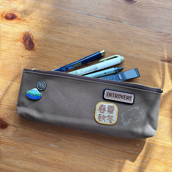 The Stationery Selection Original Pencase 002 | Collaboration with The CANVET