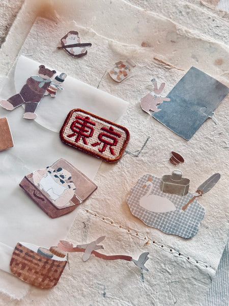 Tokyo LTD. Embroidery Sticker Patch- Nove Production [5 variations]