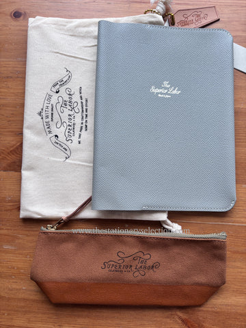 Summer Set: TSL A5 Calf Leather Cover + TSL Shallow Pen Case Collab