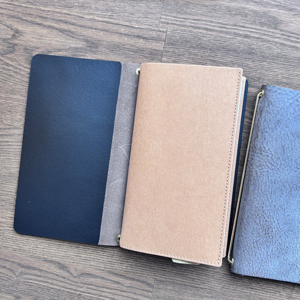 Hooking Leather Note Cover | N. Planning Made in Japan Various Colors Available