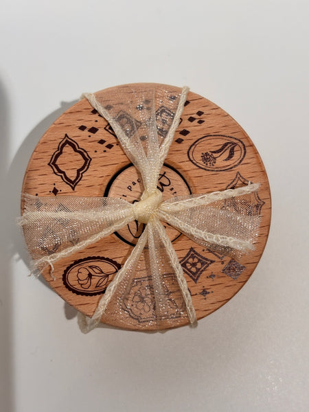 Nove Production- A. Round .04 Rubber Stamps [2 variations]
